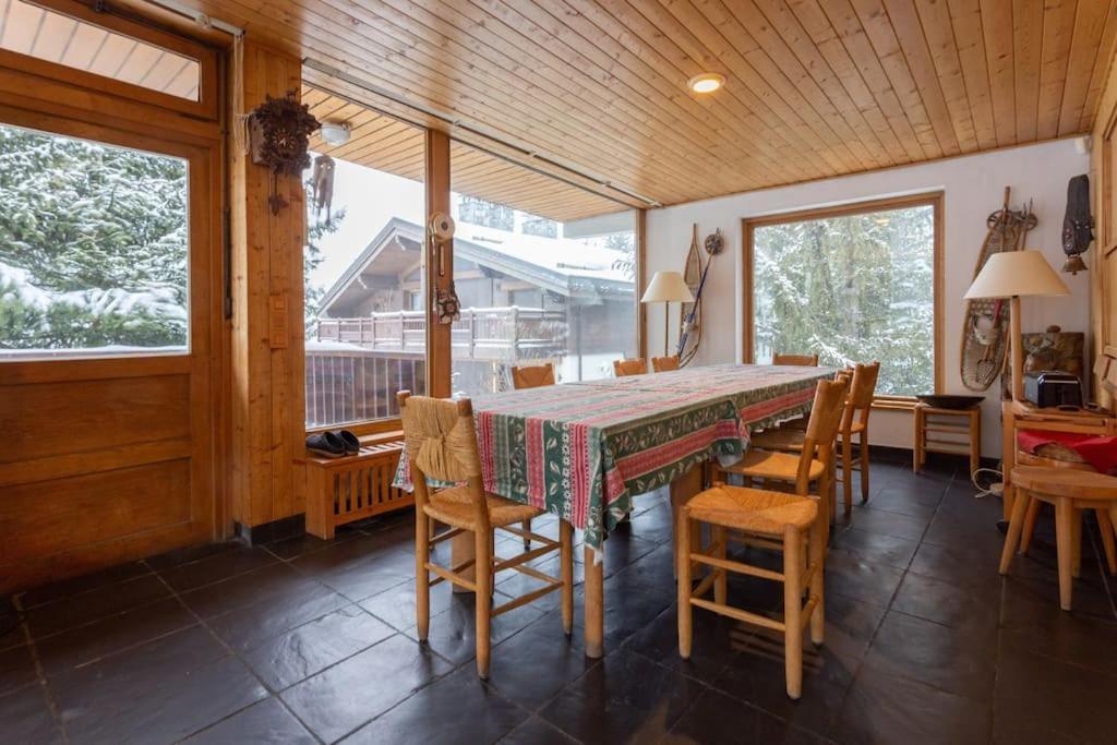 Chalet Robaumont - Grand Chalet Familial Proche Du Centre Et Des Pistes Courchevel Ngoại thất bức ảnh